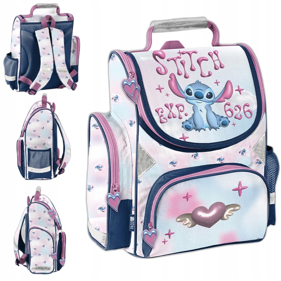 Paso Stitch Exp. 626 DS26ZZ-525 školská taška – ergonomický batoh pre prvákov, Disney Stitch