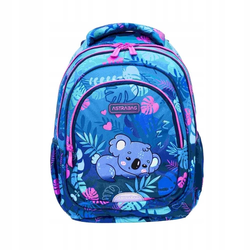 Ruksak Astrabag Sweet Koala AB330 s viacerými priehradkami a vodoodporným materiálom