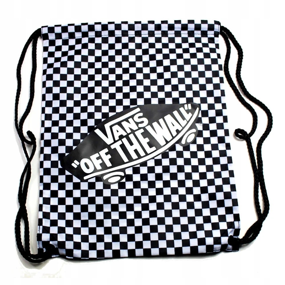 VANS BENCHED BAG - Športový batoh v čierno-bielom prevedení, One Size