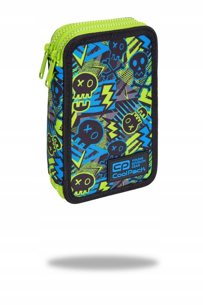 Coolpack Jumper 2 dvojité puzdro na pero s XO Skull
