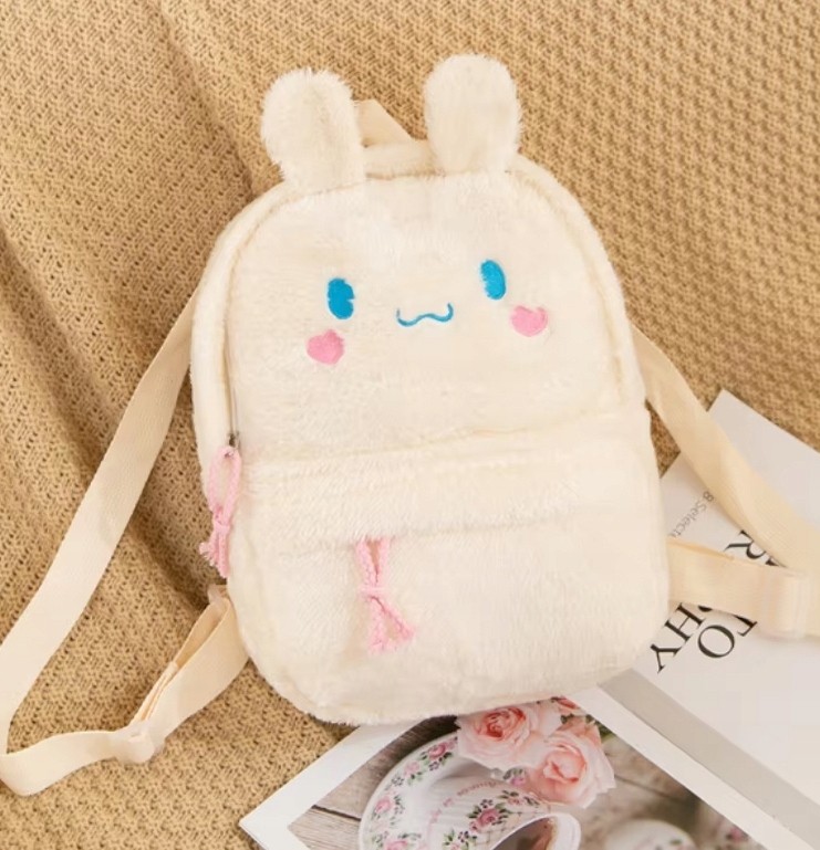 Nádherný plyšový školský batoh Cinnamoroll Hello Kitty Sanrio