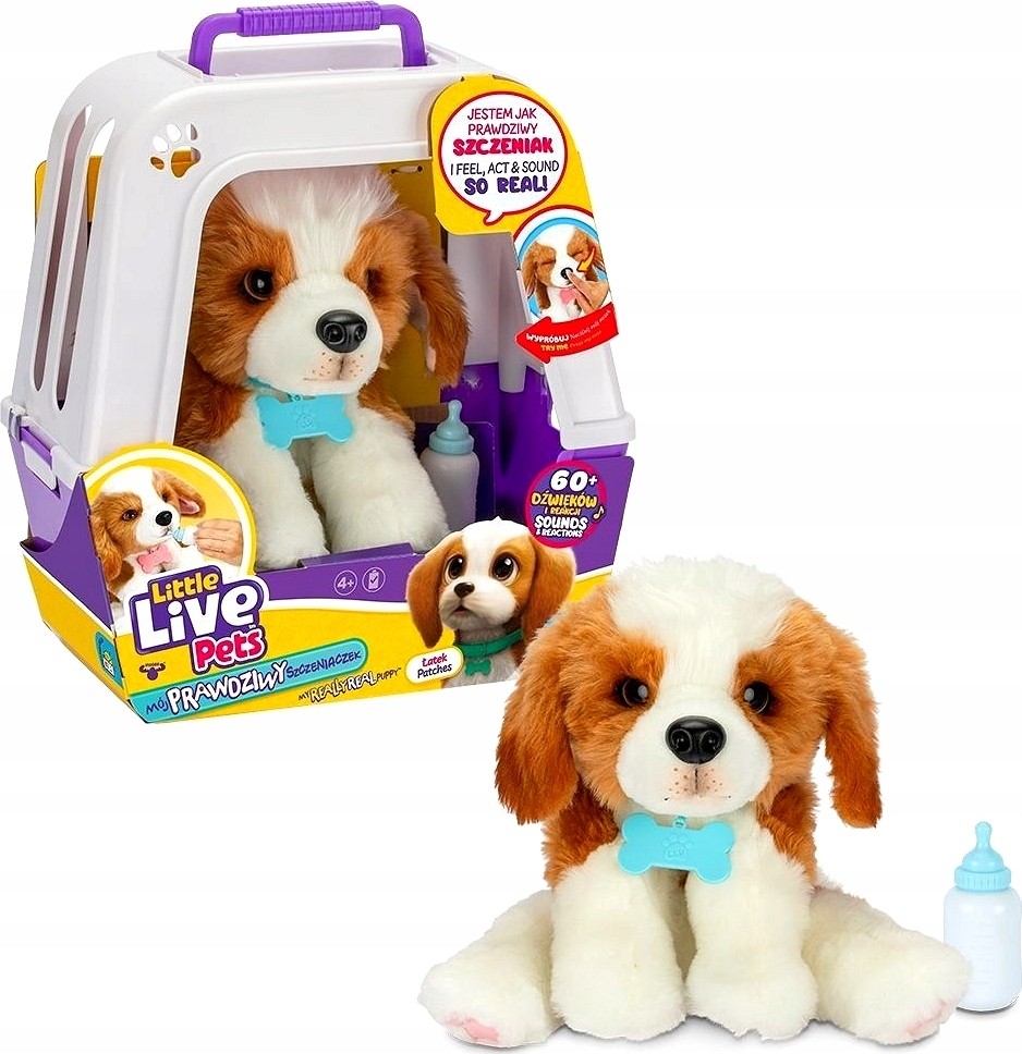 Cobi Little Live Pets - Skutočné šteniatko