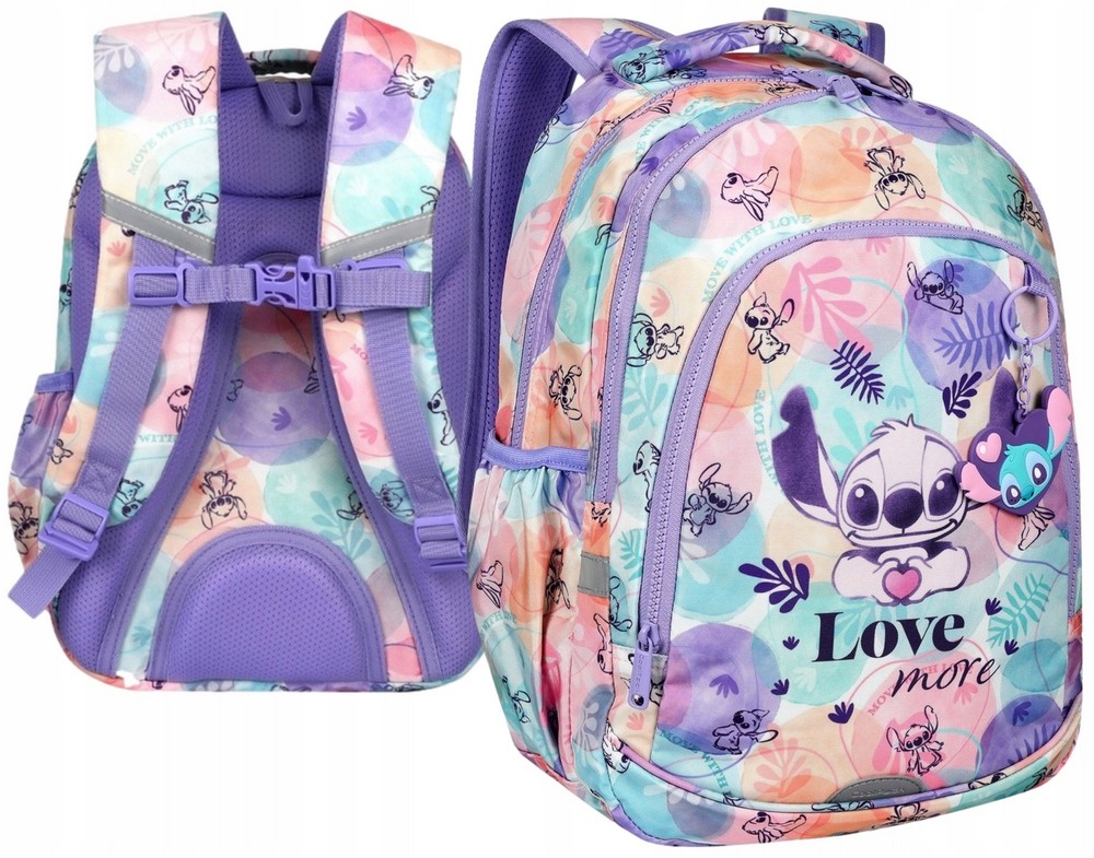 Coolpack Trojkomorový školský batoh JERRY pre dievčatá