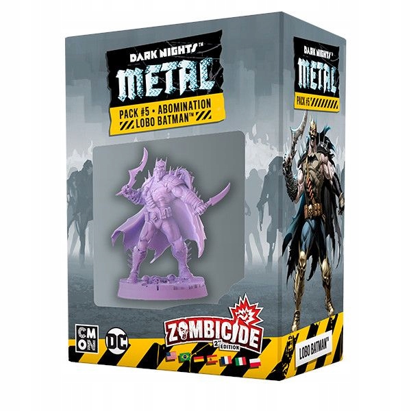 Zombicide: Stolová hra 2. edície. - Metal Pack Dark Nights 5 Portal Games