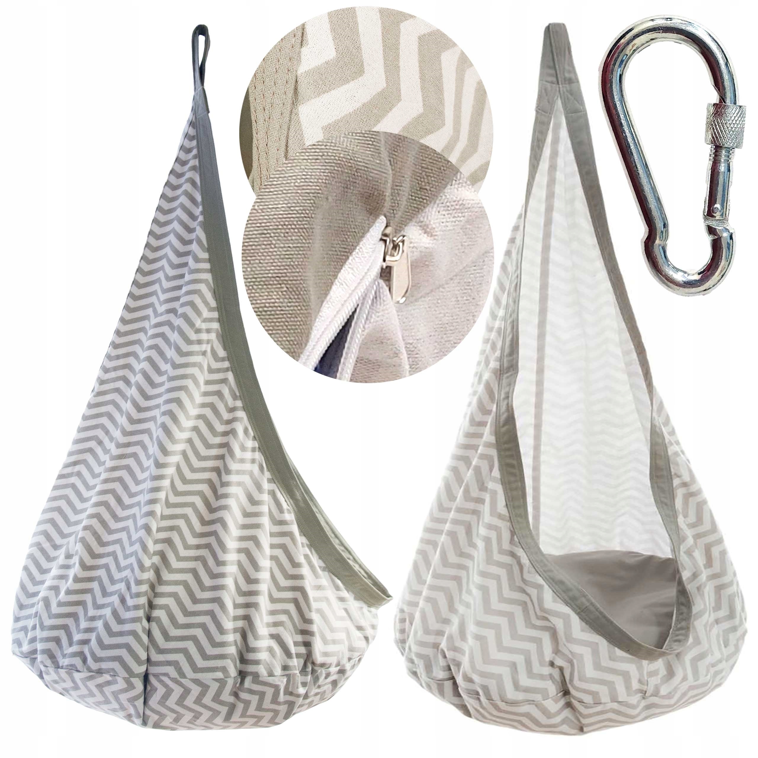 Hojdačka COCOON 60 kg, závesné kreslo, hojdací vankúš, hojdacia sieť, vek 3+