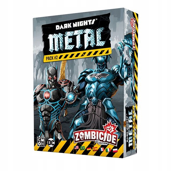 Zombicide: Stolová hra 2. edície. - Dark Nights Metal Pack 2 Portal Games