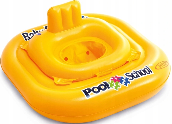 Intex 56587 Plavecká sedačka 79 x 79 cm Žltá