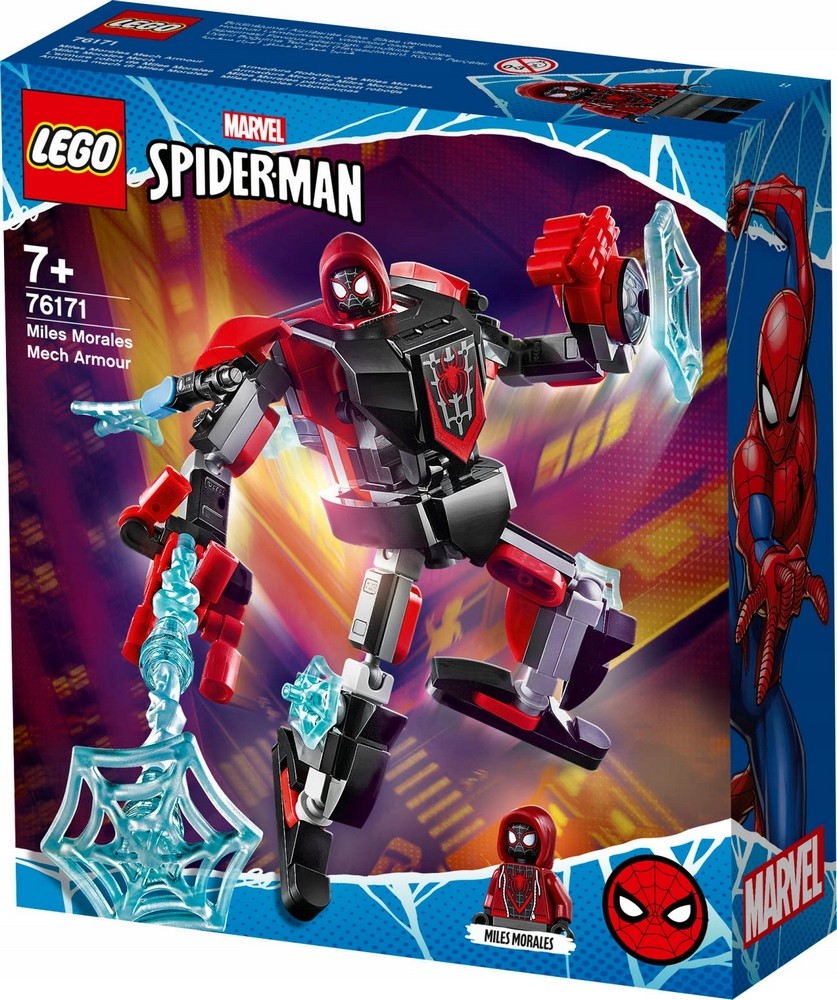 LEGO 76171 Obrnený mech Milesa Moralesa