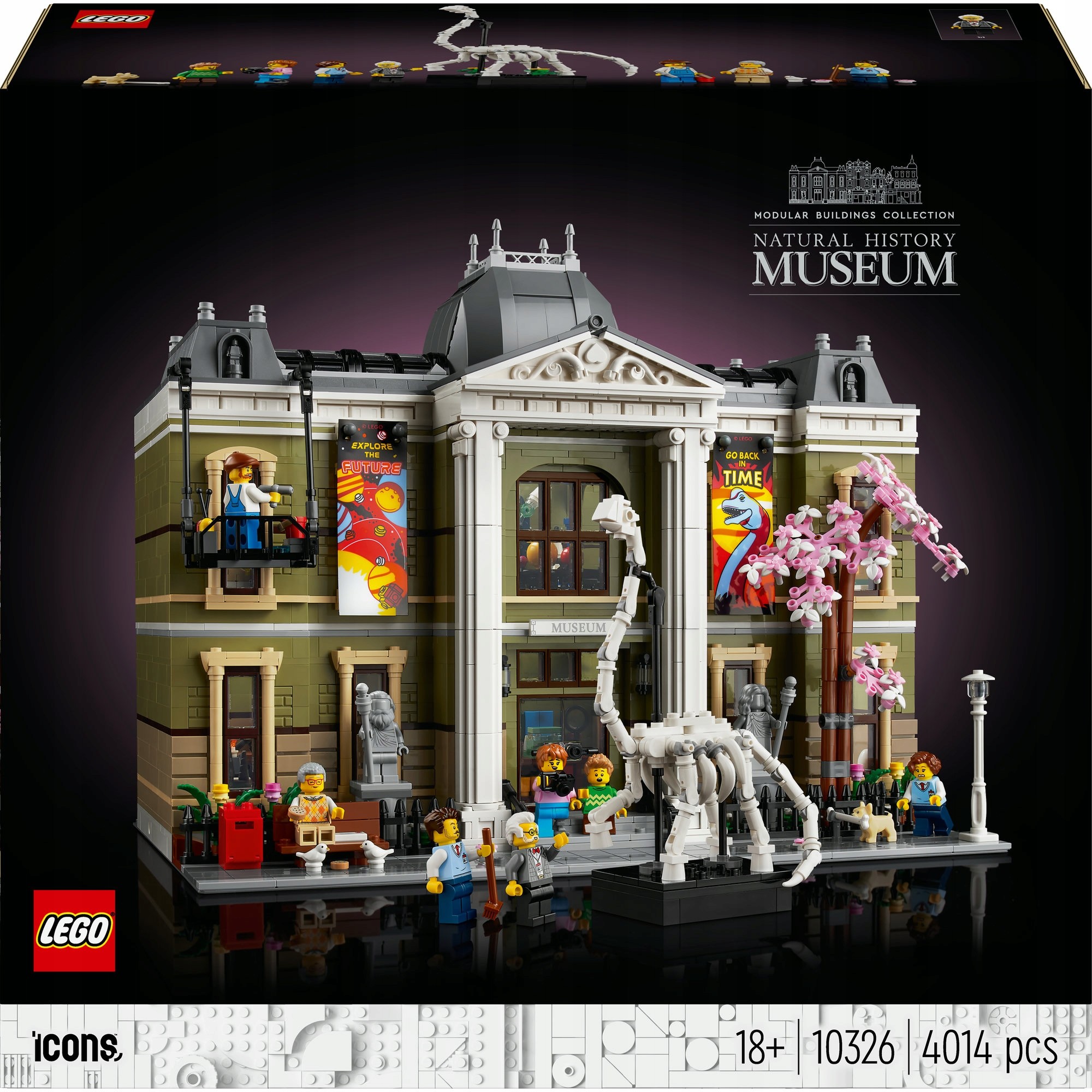 LEGO ICONS 10326 Prírodovedné múzeum