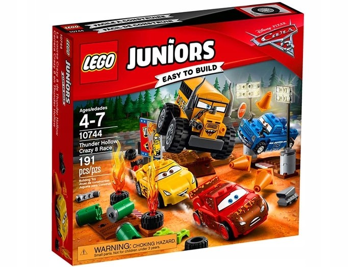 McQueen - Lego Juniors 10744 Crazy Osem auta