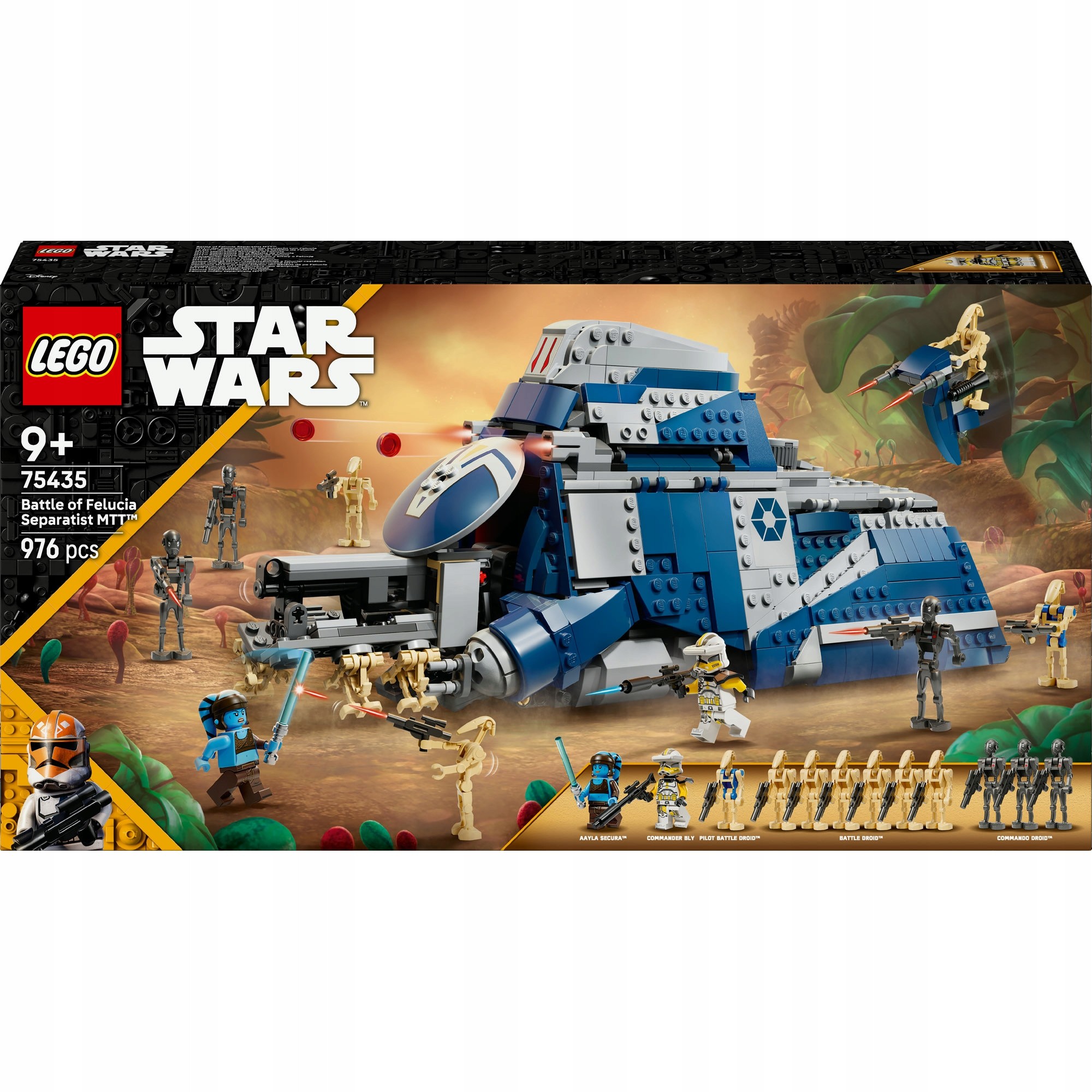 LEGO Star Wars 75435 LEGO Star Wars Felucia Battle MTT Transporter 75435