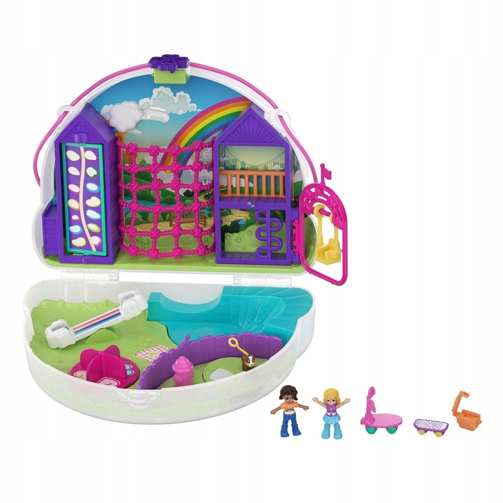 MATTEL Polly Pocket Kompaktná taška Rainbow Dream GKJ65