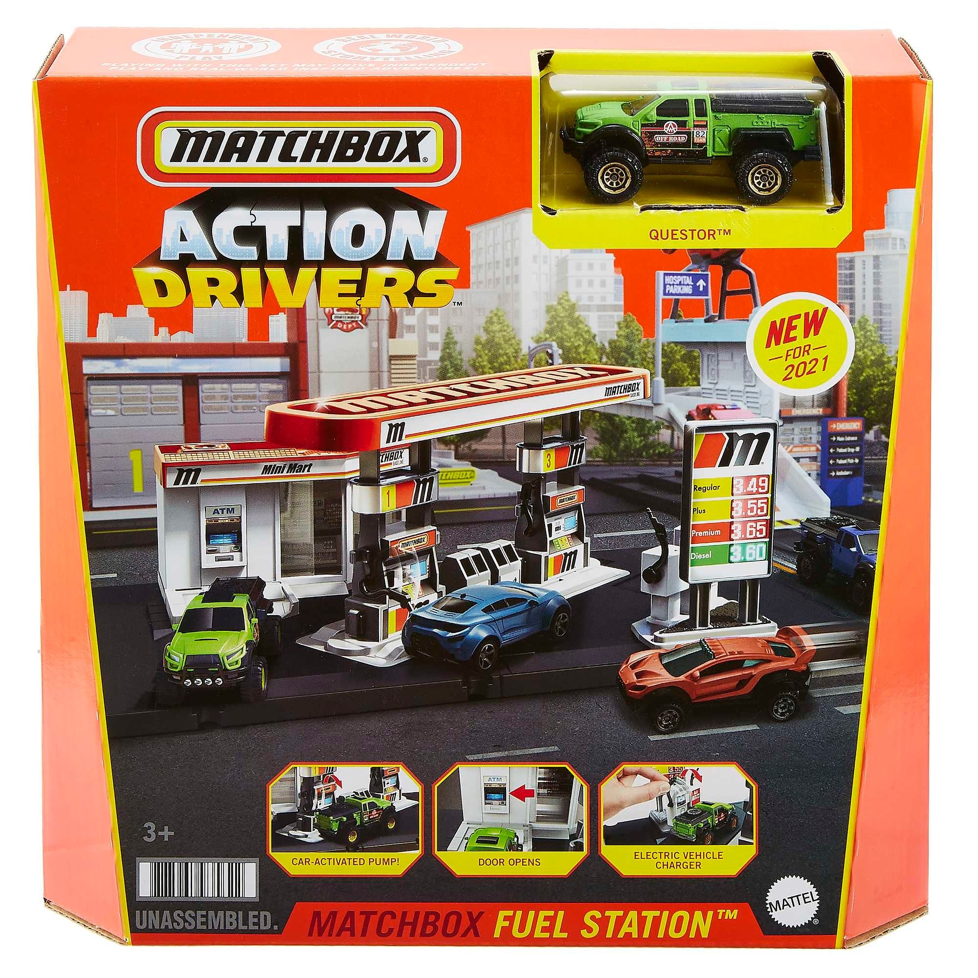 Sada čerpacej stanice Matchbox GVY84