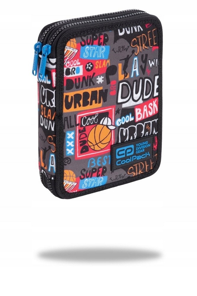 Peňaženka CoolPack dvojkomorová s vybavením JUMPER XL basketbal, BASKETBALL (C77231)