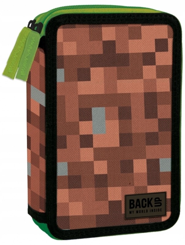 Dvojité pero Minecraft s pixelmi