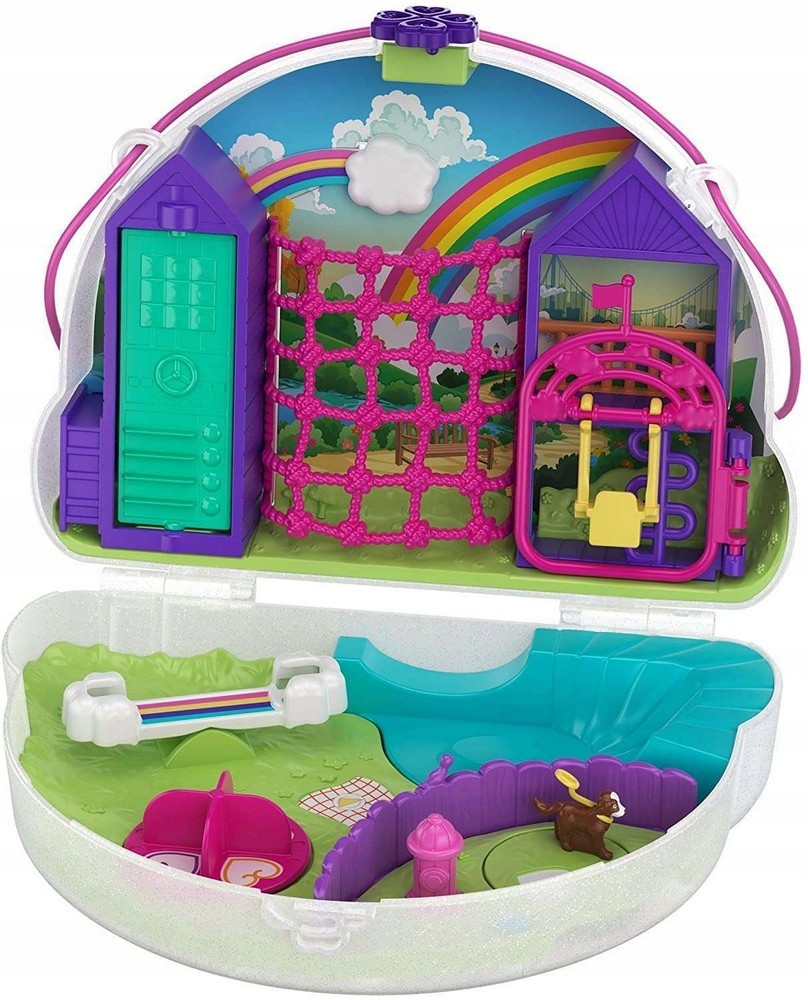 POLLY POCKET- Polly Pocket Compact Rainbow Bag GKJ65