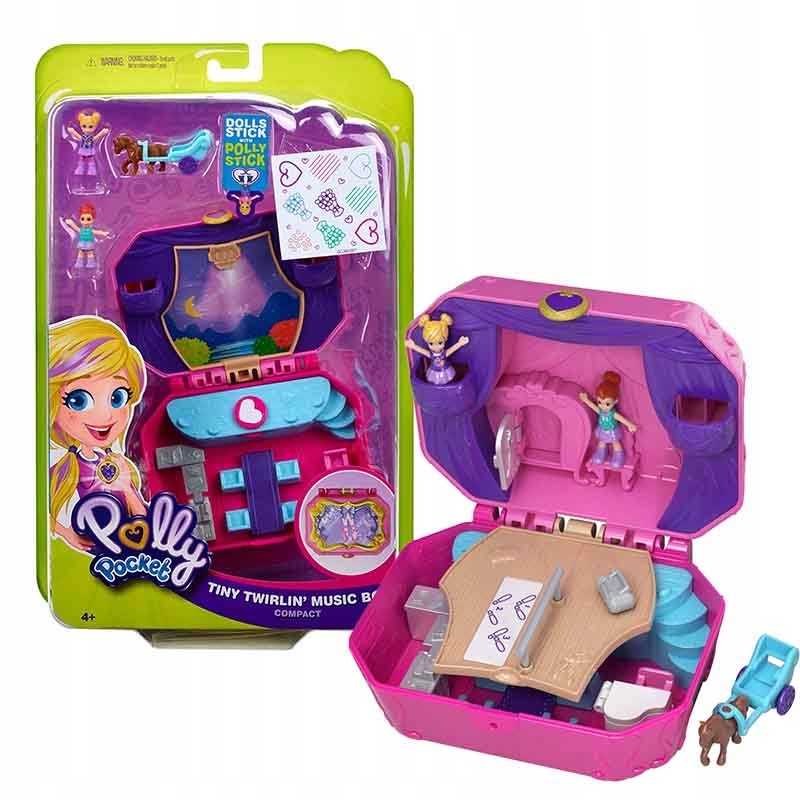 POLLY POCKET Bábika Set Divadlo Pozitív GCJ88