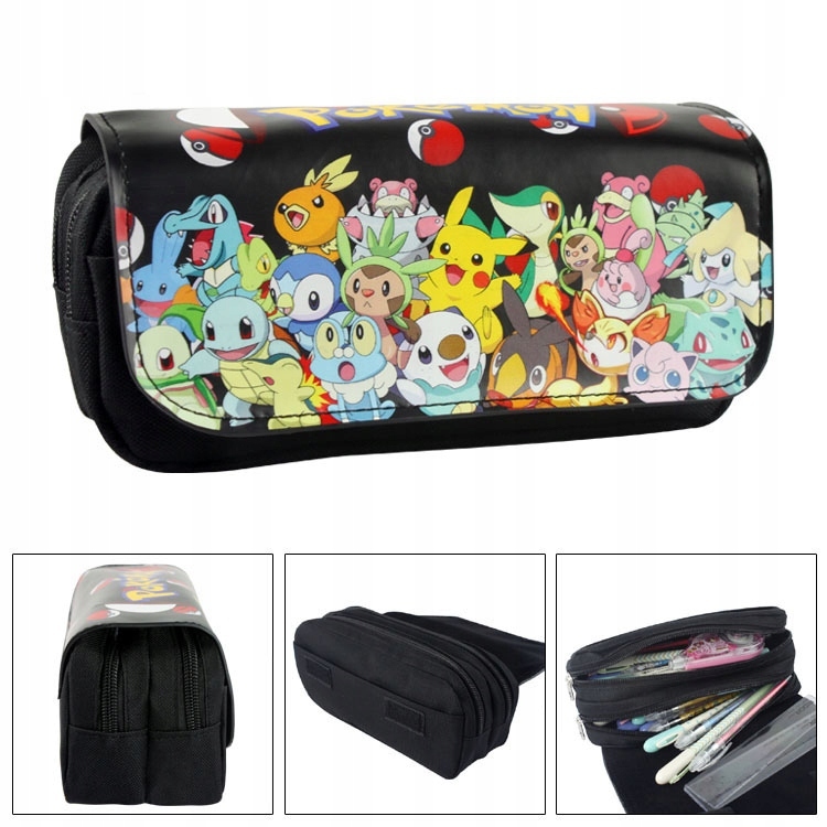Peračník - Školský peračník Pokemon. Dvojitý zips