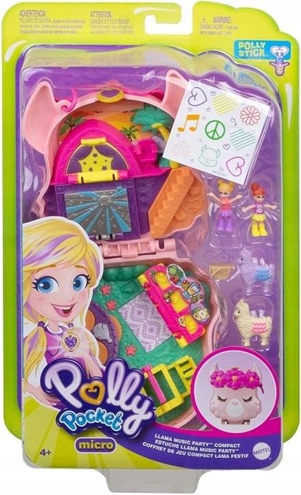Polly Pocket Hudobná párty Lamy