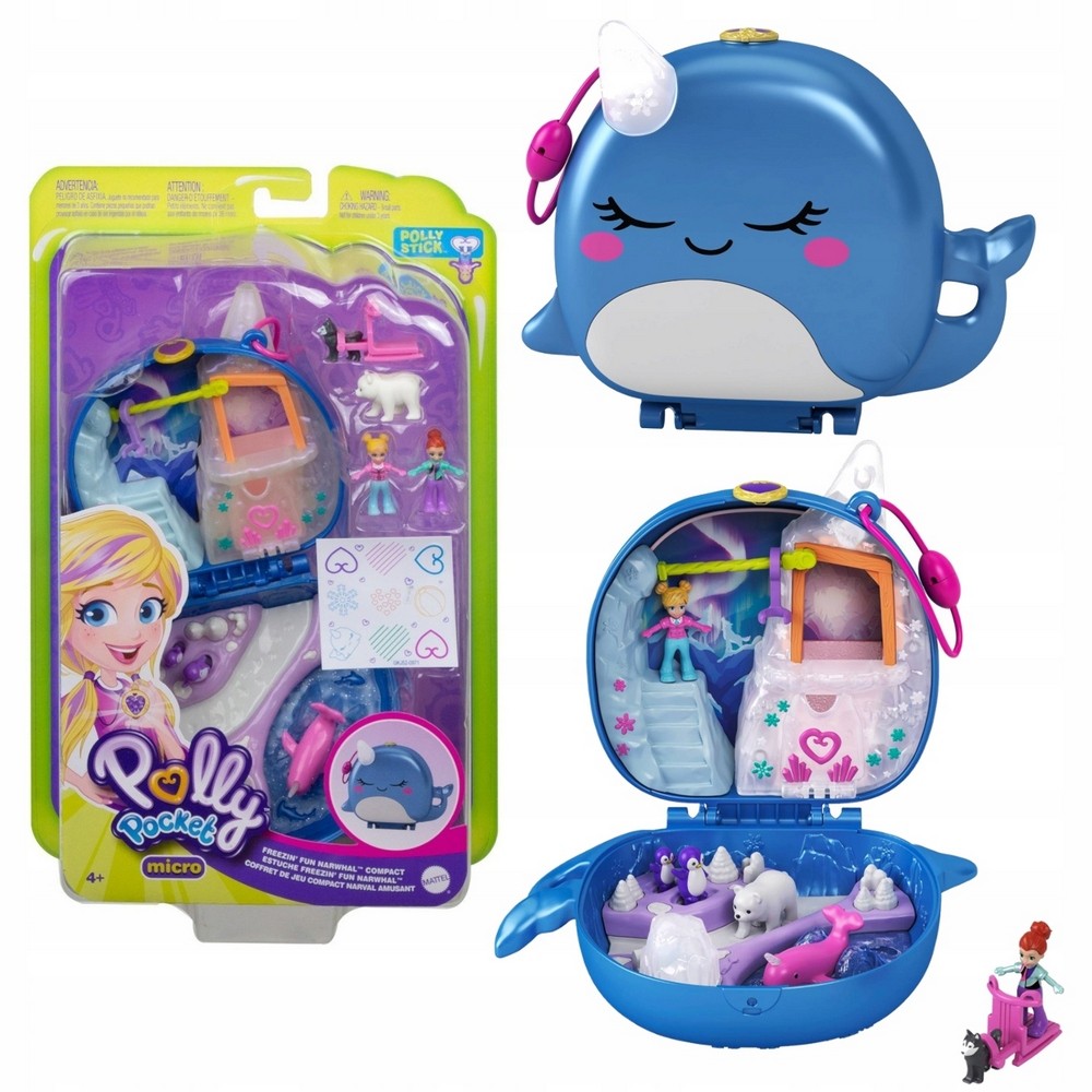 Polly Pocket Narval Kompaktná sada bábiky GKJ52