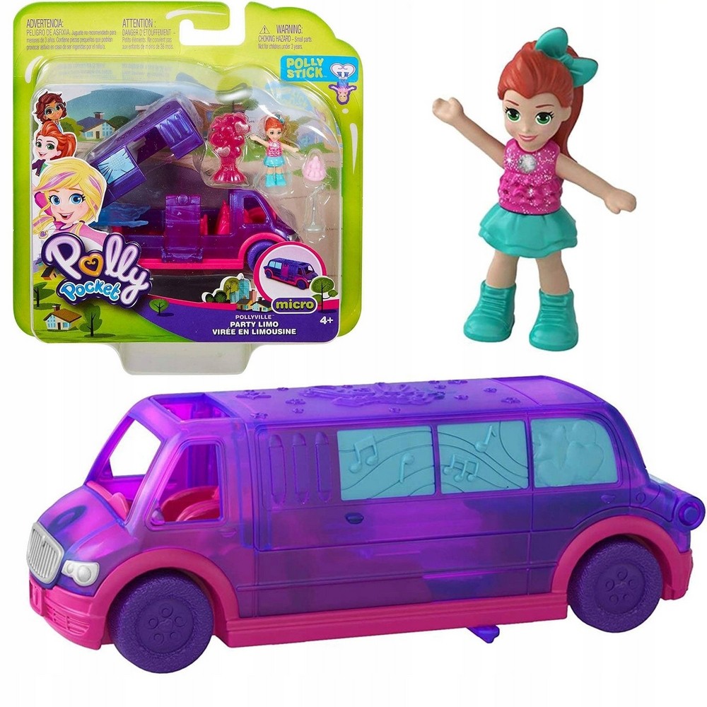 Polly Pocket Otváracie vozidlo Pollyville GGC39 /6