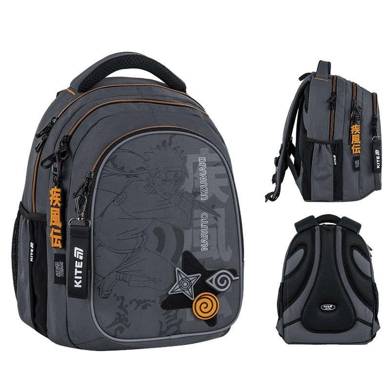 Školský batoh pre mládež NARUTO Kite NR25-8001M - Ergonomický a štýlový