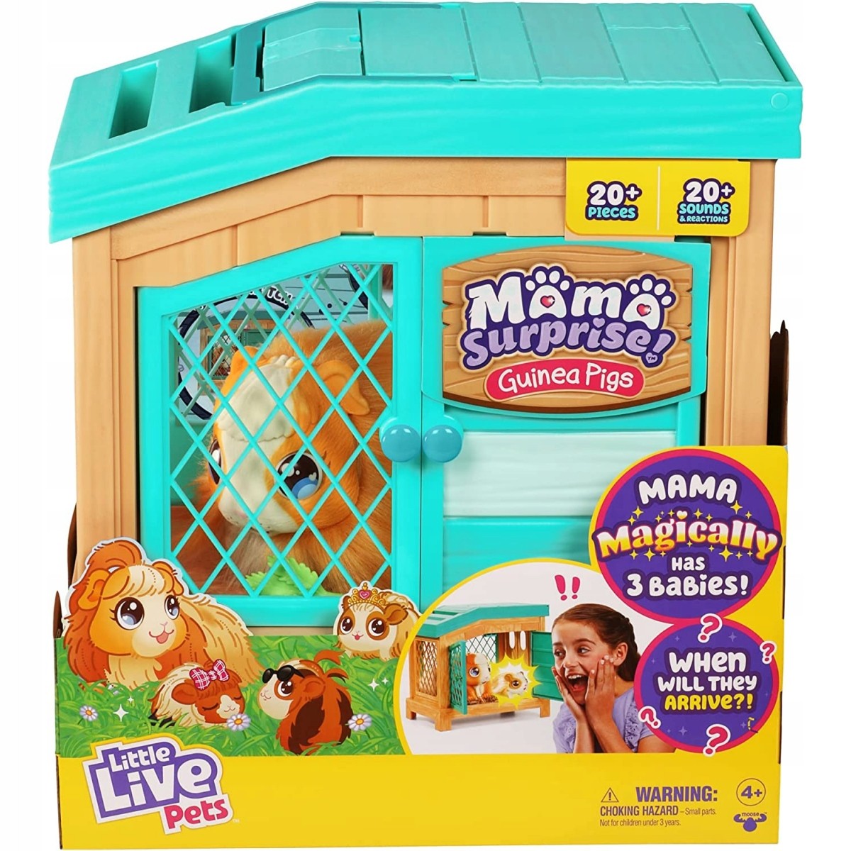 Little Live Pets Mama Surprise Morské prasiatko