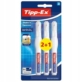 Tipp-ex thake'n stlačiť korektor v blistrovom pere