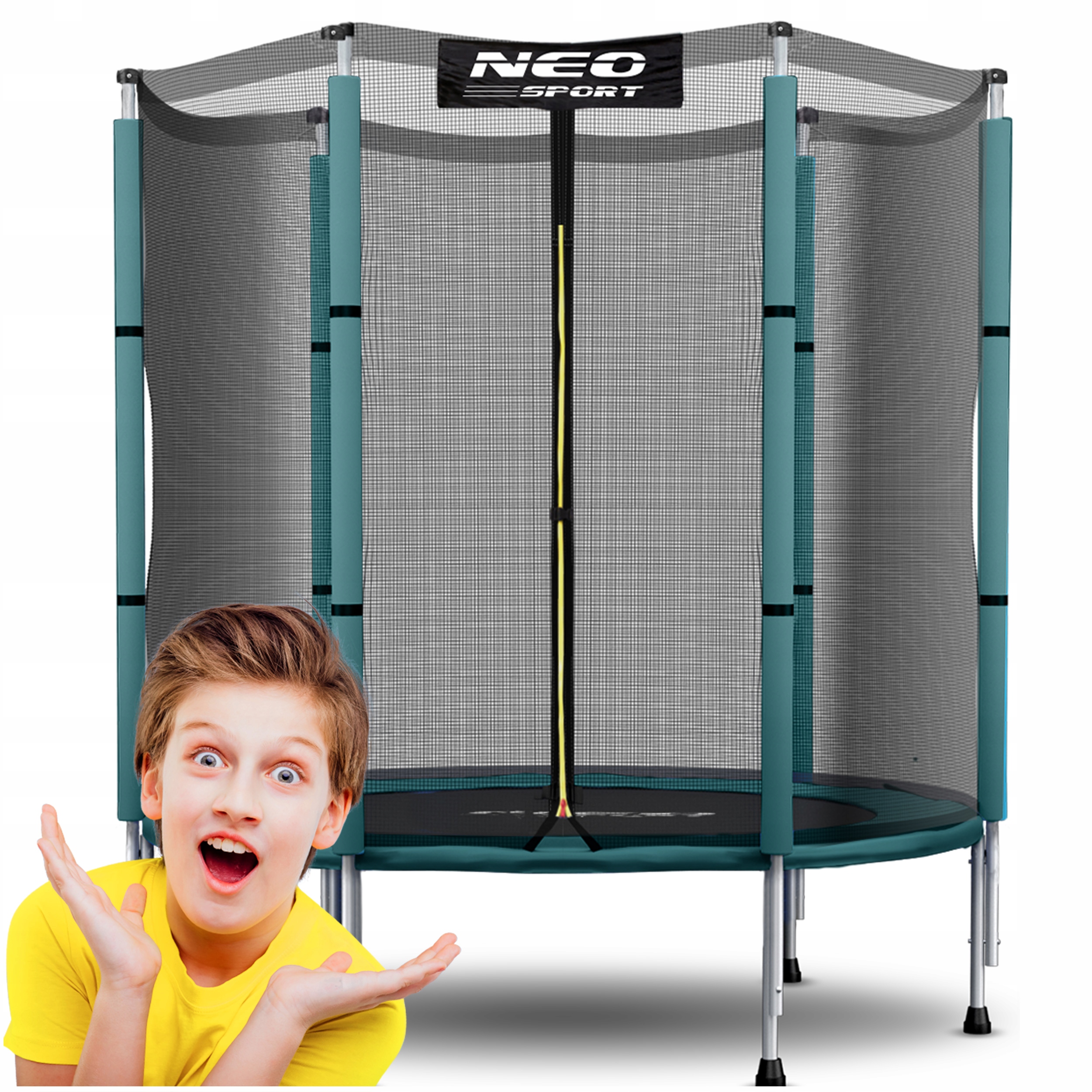 Trampolína Neo-sport so sieťou 140 cm FT 4,5 (140 cm)