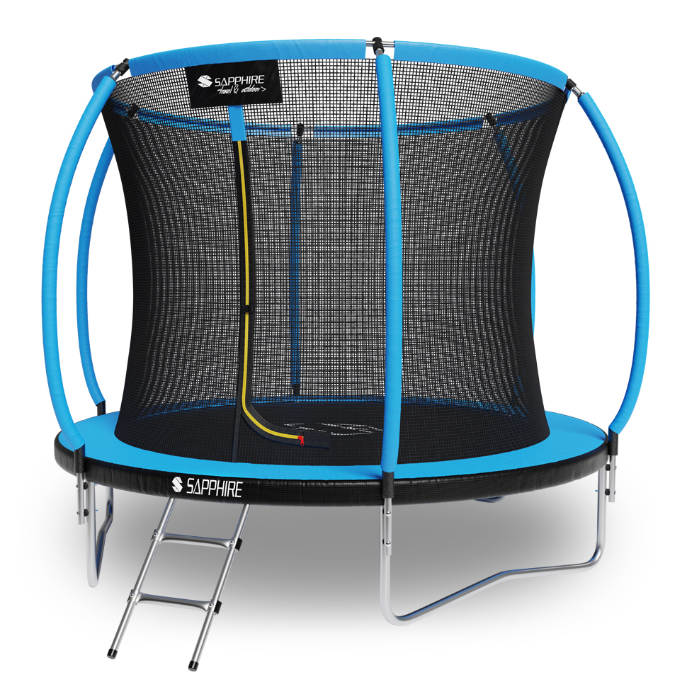 Trampolína Sapphire so sieťou 312 cm FT 10 (304-312 cm)