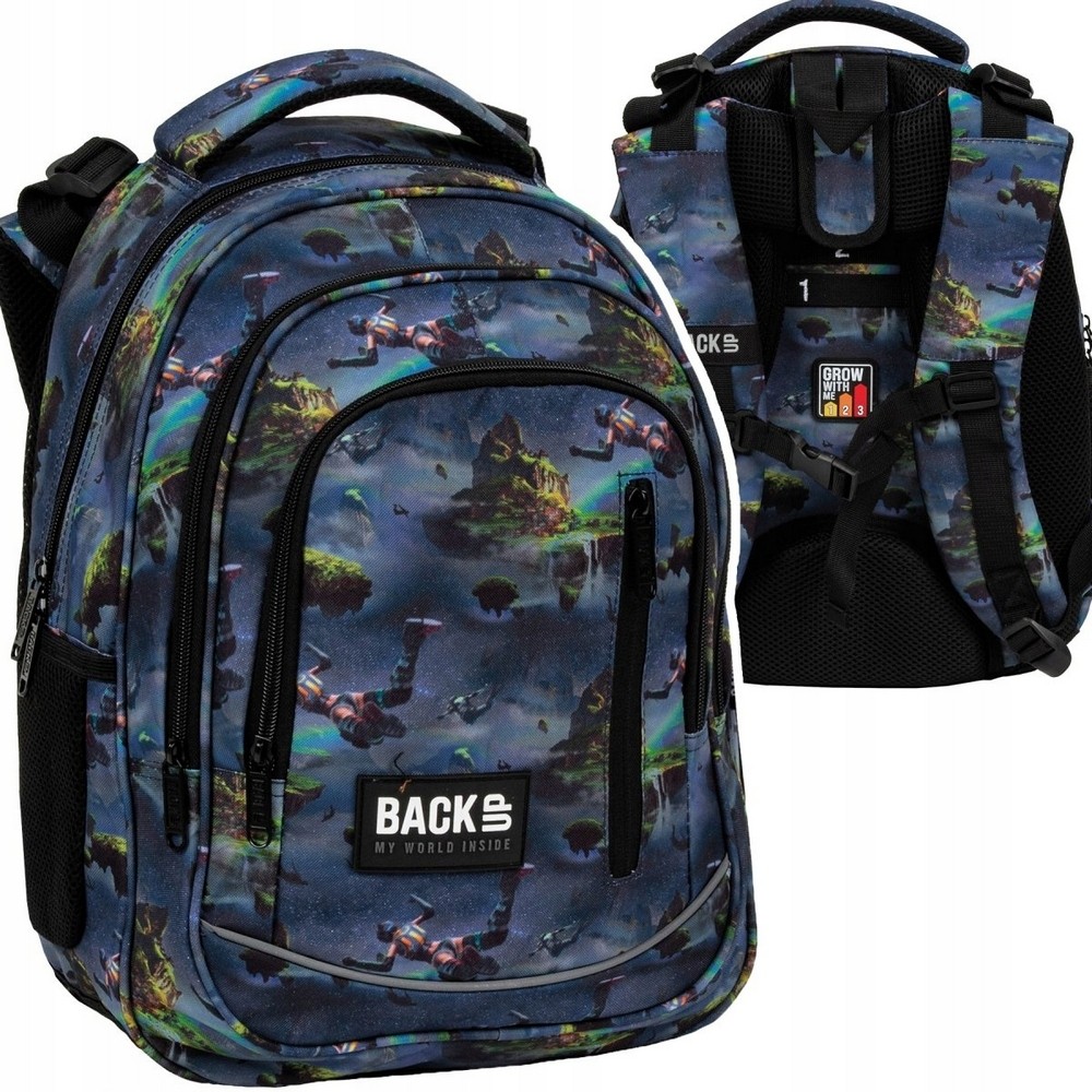 Školský batoh BackUP 24L Fortnite BATTLE - Funkčnosť a štýl pre mladých študentov