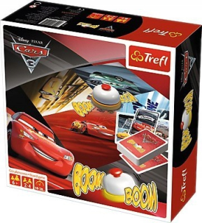 McQueen - 01491 TREFL hra Boom Boom Car Cars 3 ZIGZA