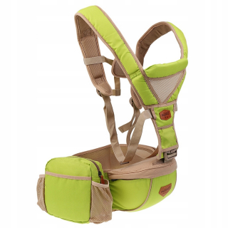 Detský batoh - 1 kus nosiča - fluorescenčná zelená
