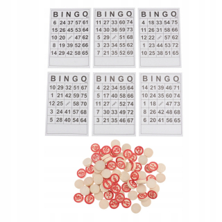 BING A PRIATELIA - 1 sada zaujímavých delikátnych ruských bingo šach
