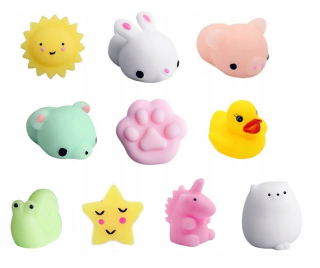 10 x mochi squishy fidget pop it nung