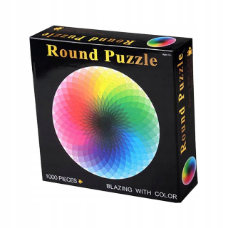 Vláčik Tomáš  - 1000 prvkov kolo puzzle farebné vzdelanie puzzle