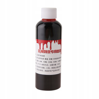 100 ml profesionálnej umelej halloweenskej krvi