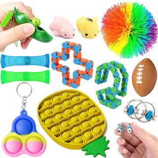 TOY STORY - 12 Nastavte extrudované hračky proti stresu
