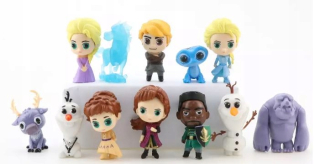 Elsa Frozen - 12 Figúrky z mrazeného 2
