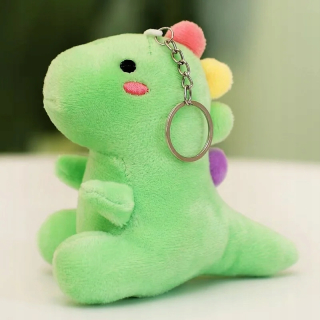 12 cm roztomilý dinosaurus, plyšové bábiky, hračky, prívesok, taška, príslušenstvo, prívesok na kľúče