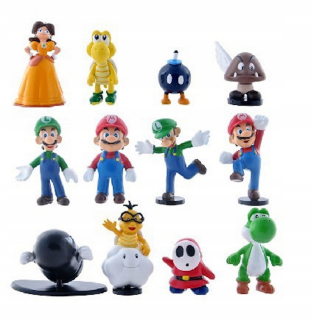 Super Mario - 12ks Super Mario Anime Obrázok