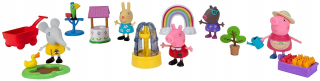 Pepa Pig - 13 ks potrubia Peppa Detské ihrisko Záhradné figúrky