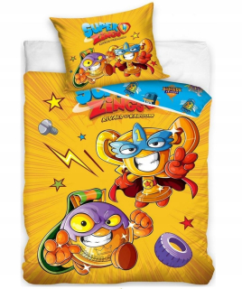 SUPER ZINGS - 135x200 Detské posteľná bielizeň Zingssy Super Zings 5011