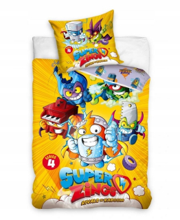 SUPER ZINGS - 140x200 Detské posteľná bielizeň Zingssy Super Zings 1001