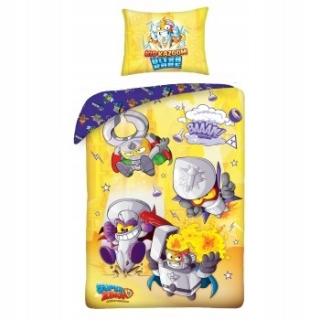 SUPER ZINGS - 140x200 Detské posteľná bielizeň Zingssy Super Zings 7800