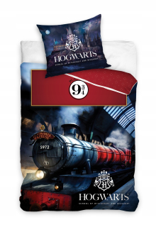 HARRY POTTER - 140x200 Posteľná bielizeň Harry Potter Hogwarth Sprievodca