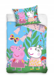 Pepa Pig - 140x200 POTREBOVANIE PAG PEPPA PEPPA ŠATY Sparrow