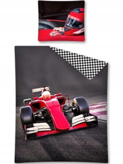 Minnie Mouse - 140x200 Posteľná bielizeň Formula 1 F1 Bolida Ferrari