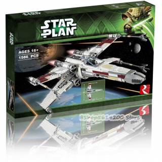 STAR WARS - 1586 ks Red X Wing 05039 Star Wars Stavebné bloky