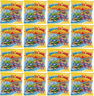 SUPER ZINGS - 16 x Super Zings Sachet Series Series 6 Figurine
